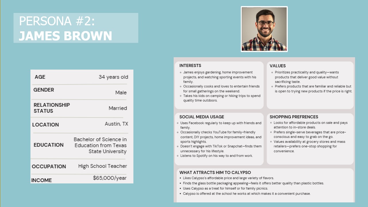 Persona #2: James Brown