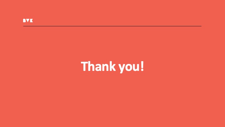 Thank you closing slide